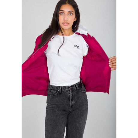 Dámská bunda ZIP HOOD PUFFER FD Wmn. Alpha Indst. MAJOR RED