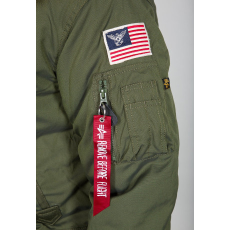 Bunda POLAR JACKET SV Alpha Industries DARK GREEN