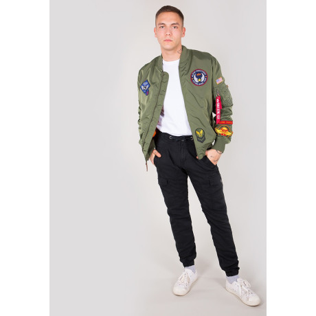 Bunda MA-1 TT PATCH II Alpha Industries SAGE GREEN