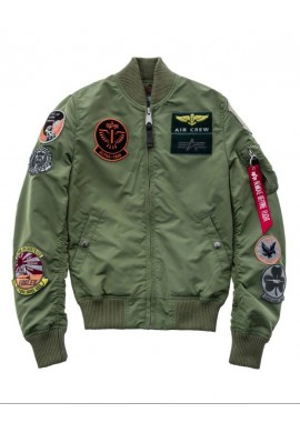 Bunda MA-1 TT PATCH II Alpha Industries SAGE GREEN