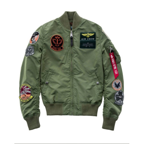 Bunda MA-1 TT PATCH II Alpha Industries SAGE GREEN
