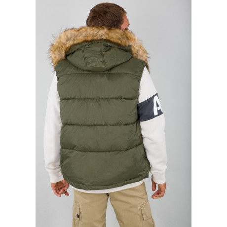 Vesta HOODED FIELD VEST FD Alpha Indst. DARK GREEN