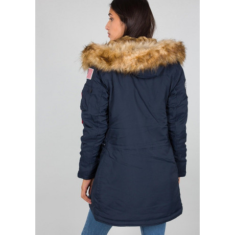 Dámská bunda POLAR JACKET Wmn. Alpha Indst. REPL.BLUE