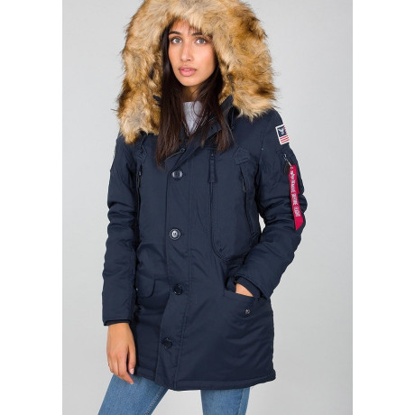 Dámská bunda POLAR JACKET Wmn. Alpha Indst. REPL.BLUE