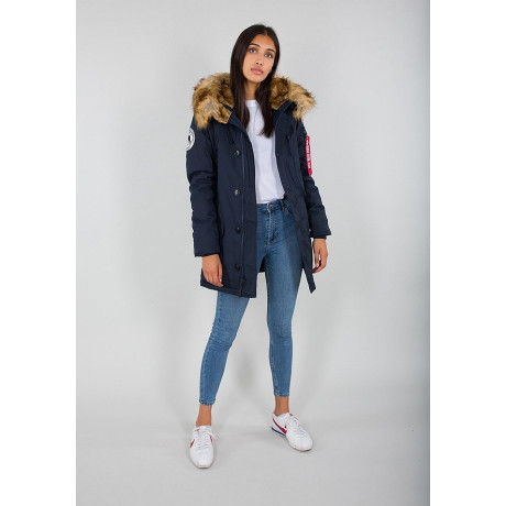 Dámská bunda POLAR JACKET Wmn. Alpha Indst. REPL.BLUE
