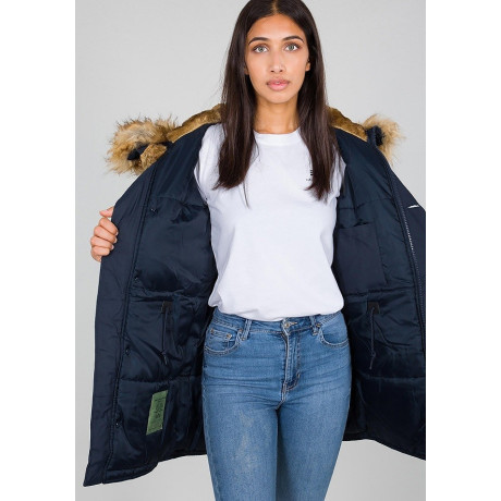 Dámská bunda POLAR JACKET Wmn. Alpha Indst. REPL.BLUE