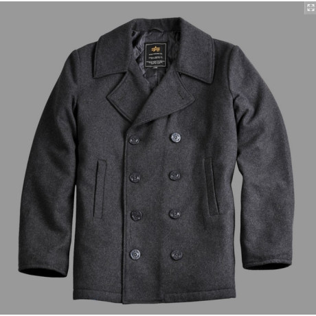 Kabát námořní Alpha USN Pea Coat