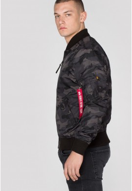 Bunda MA-1 TT Alpha Industries BLACK CAMO