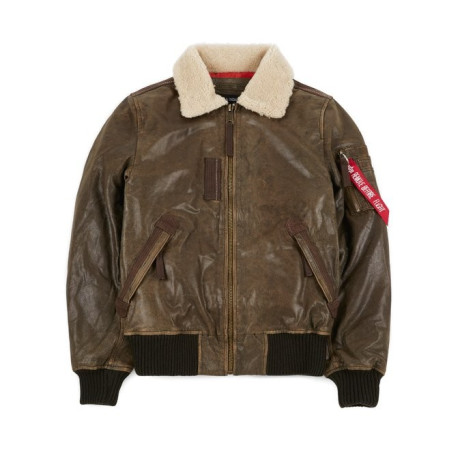 Kožená Bunda INJECTOR III LEATHER Alpha Industries