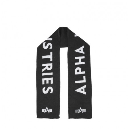 Šála ALPHA INDUSTRIES SCARF BLACK