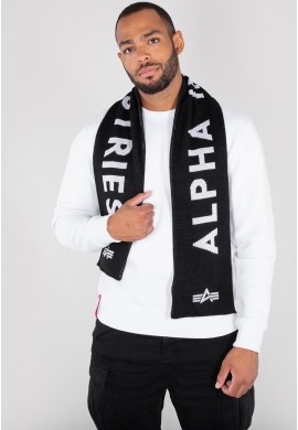 Šála ALPHA INDUSTRIES SCARF BLACK