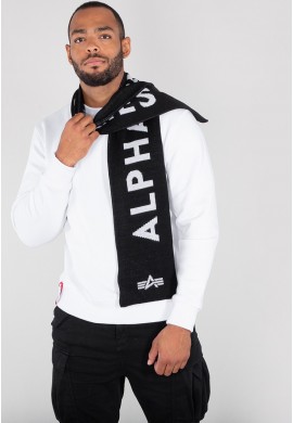 Šála ALPHA INDUSTRIES SCARF BLACK