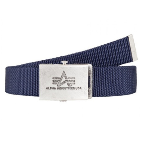 Opasek HEAVY DUTY BELT 4 CM Alpha Industries REPL.BLUE