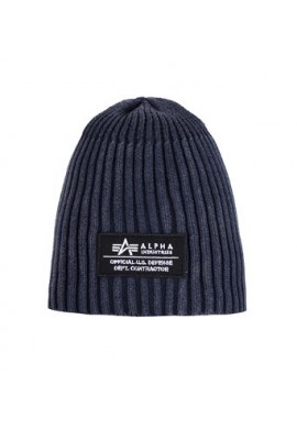 Čepice HEAVY RIB BEANIE II Alpha Indst. REPL.BLUE