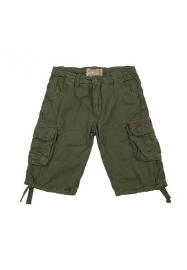 Kraťasy JET SHORT Alpha Industries  DARK OLIVE