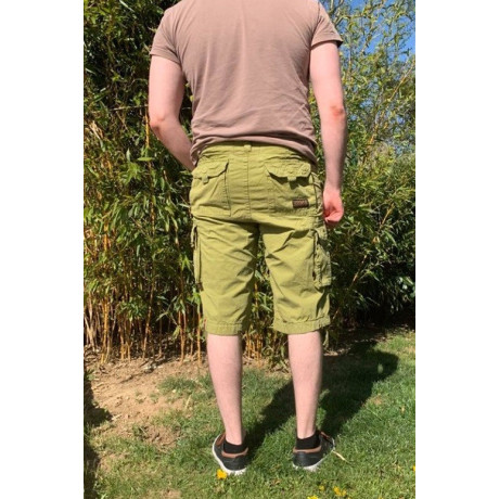 Kraťasy Jet Shorts Alpha Industries  KHAKI GREEN