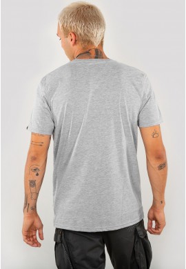 Tričko BASIC T SMALL LOGO Alpha Indst. BLACK