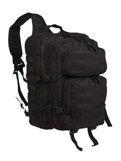 Batoh ASSAULT s jednou kšandou Černá