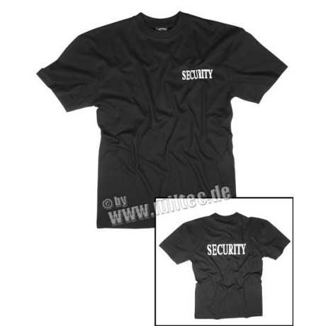 Tričko 2 potisky SECURITY S-XXL