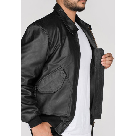 Letecká kožená bunda CWU Leather