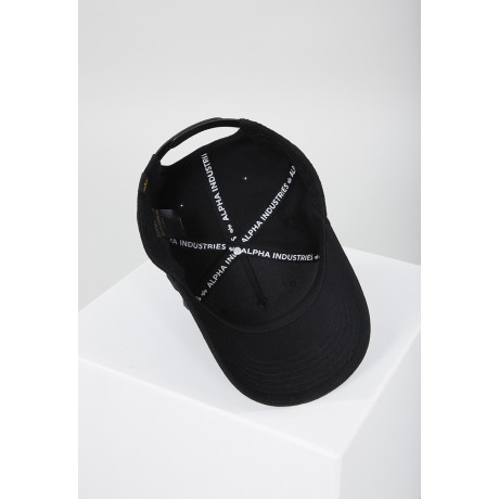 Čepice ALPHA CAP Alpha Industries BLACK