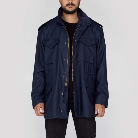 Bunda parka parker M65 Alpha Industries barva navy