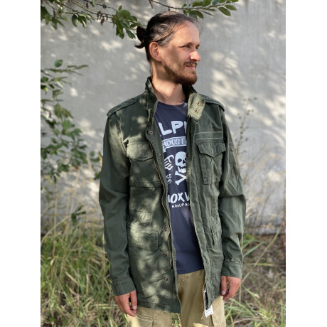 bunda HUNTINGTON Alpha Industries DARK OLIVE