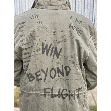 Bunda REVIVAL DECORATED  Alpha Industries M-65 OLIVE