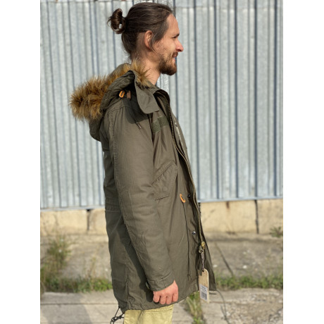 Bunda VINTAGE FISHTAIL Alpha Industries OLIVE