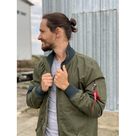 Bunda BATTLE COAT TEFLON Alpha Industries DARK GREEN