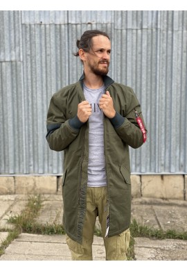 Bunda BATTLE COAT TEFLON Alpha Industries DARK GREEN