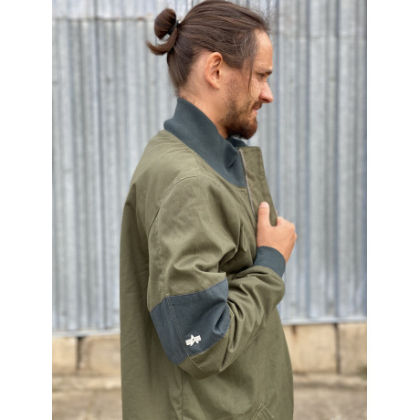 Bunda BATTLE COAT TEFLON Alpha Industries DARK GREEN