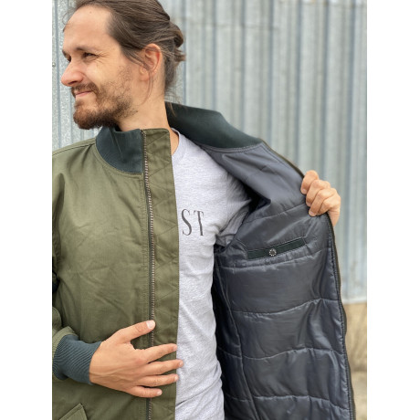 Bunda BATTLE COAT TEFLON Alpha Industries DARK GREEN