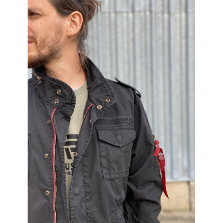 copy of bunda HUNTINGTON Alpha Industries DARK OLIVE