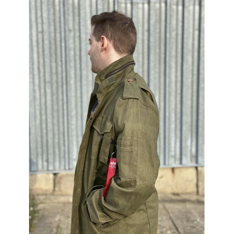 Bunda M-65 TEFLON Alpha Industries LIGHT OLIVE