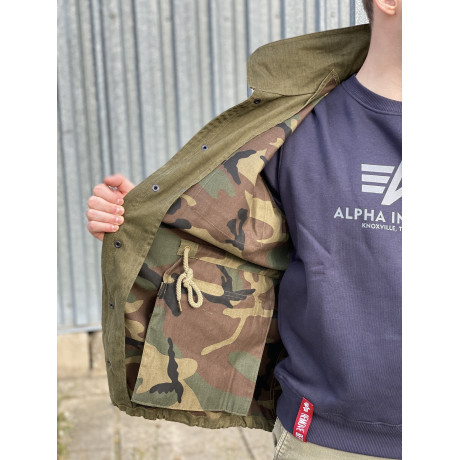 copy of bunda M-65 TEFLON Alpha Industries BLACK