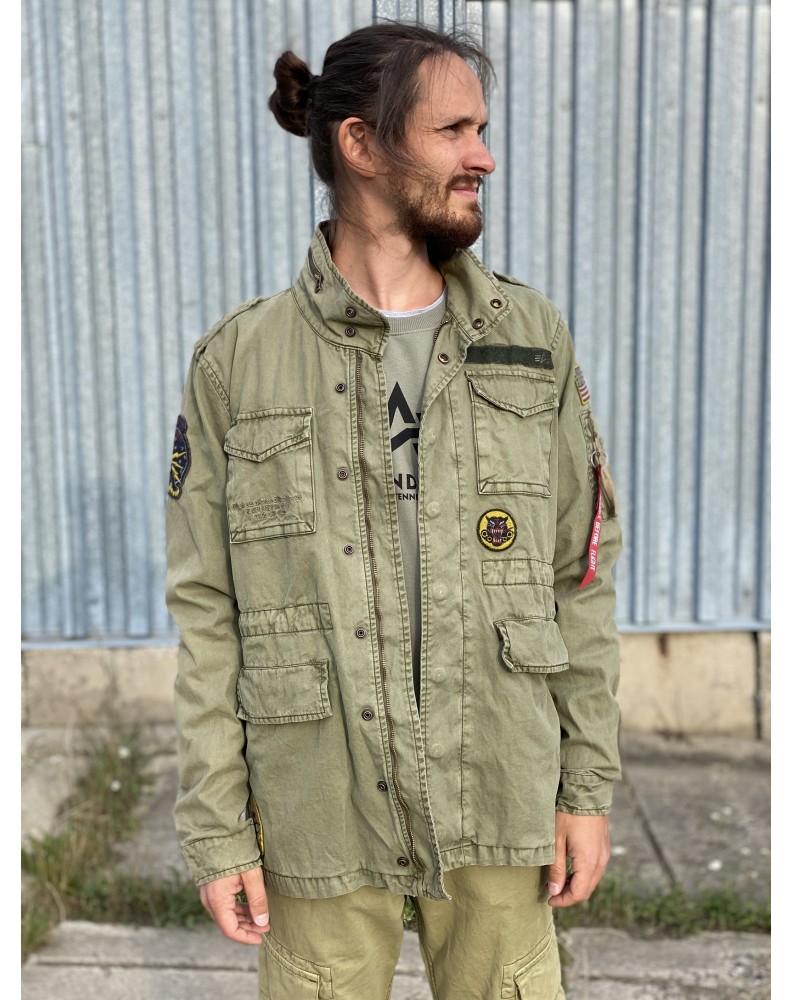 Huntigton Patch Alpha Industries Olive