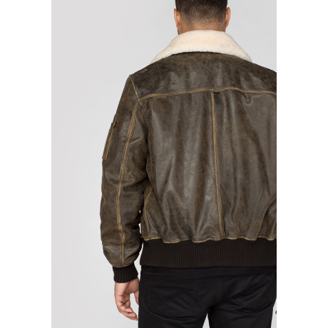 Kožená Bunda INJECTOR III LEATHER Alpha Industries