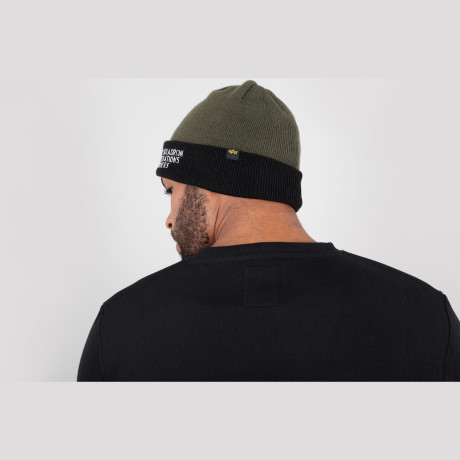 epice Air Force Beanie Alpha Industries Dark Green