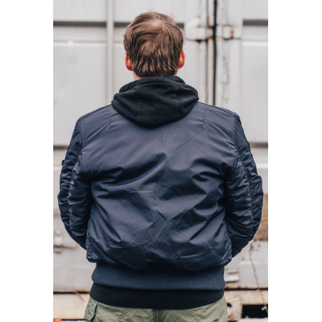 Alpha Industries BUNDA ENGINE (repl. modrá)  – SKVĚLÁ CENA