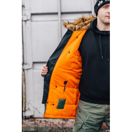 Bunda N3B VF 59 Alpha Industries DARK PETROL