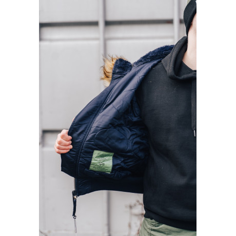 Bunda 45P HOODED Alpha Industries