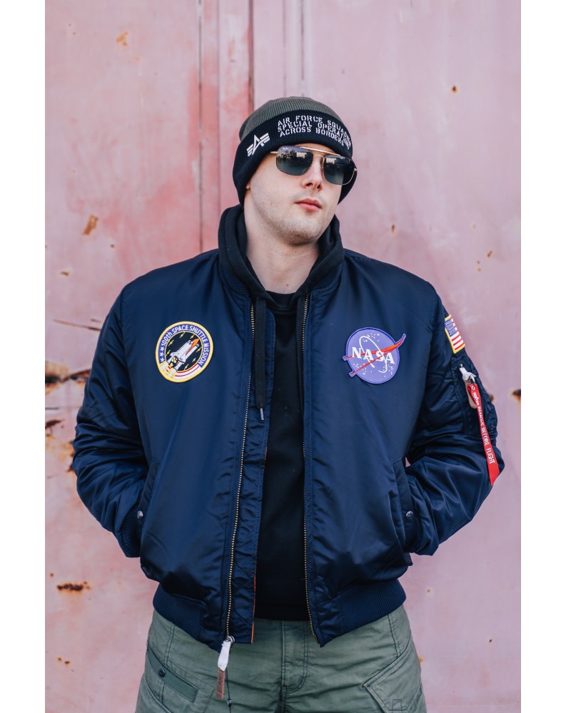 Bunda MA-1 VF NASA Alpha Industries Repl. blue Bunda MA-1 VF NASA Alpha Industries Repl. blue