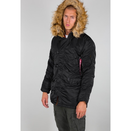 Bunda N3B VF 59 Alpha Industries BLACK