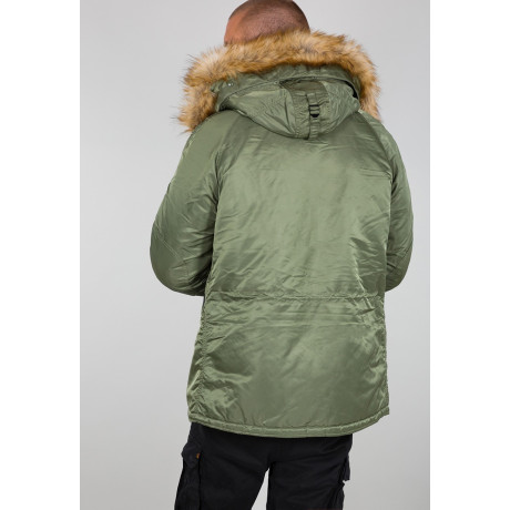 Bunda N3B VF 59 Alpha Industries  SAGE GREEN