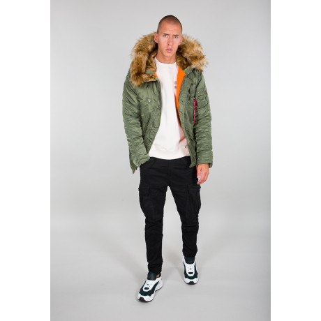 Bunda N3B VF 59 Alpha Industries  SAGE GREEN