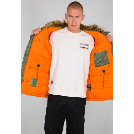 Bunda N3B VF 59 Alpha Industries  SAGE GREEN