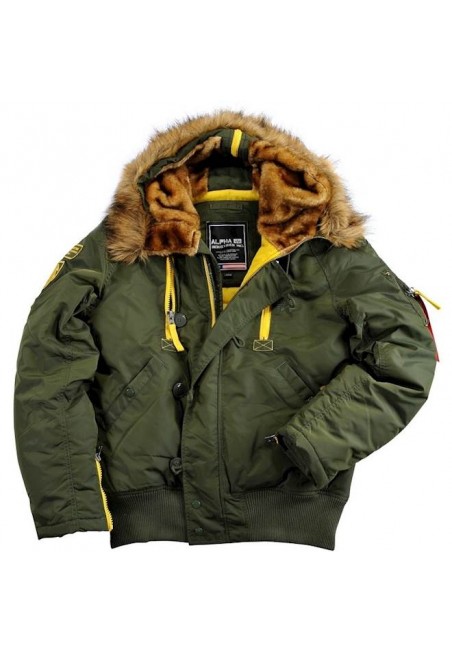 bunda PPS N2B Alpha Industries Dark green