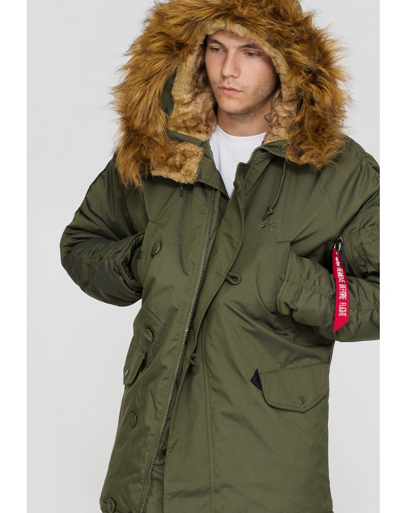 Bunda Explorer Alpha Industries Dark green