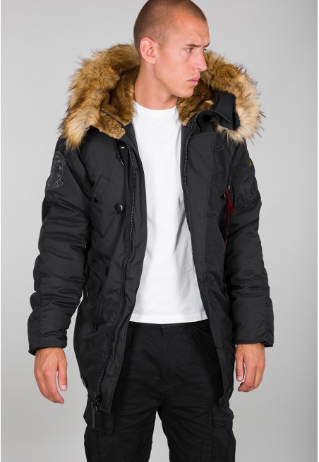 Bunda Explorer Alpha Industries Black